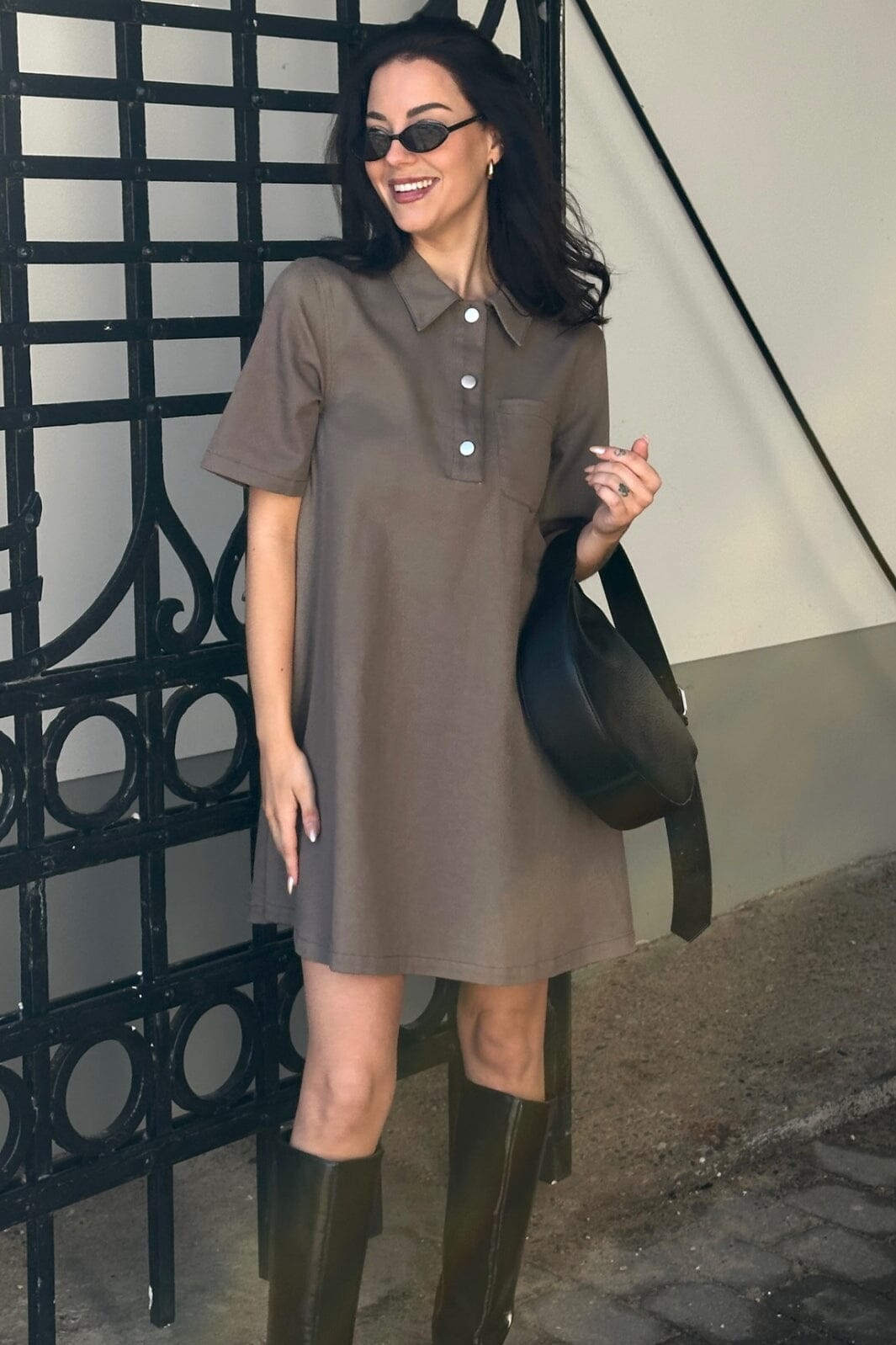 Forudbestilling - Noella - Jozie Dress - 1251 Morel Kjoler 