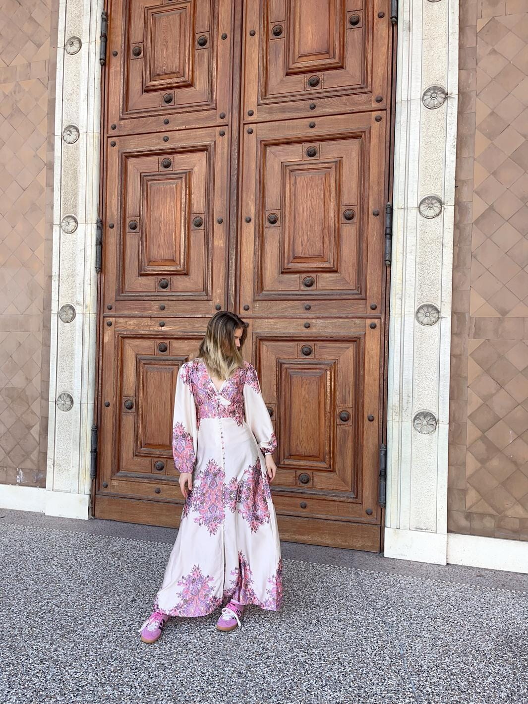 Forudbestilling - Noella - Lilith Maxi Dress 14790002 - 1422 - Drusella Print Kjoler 