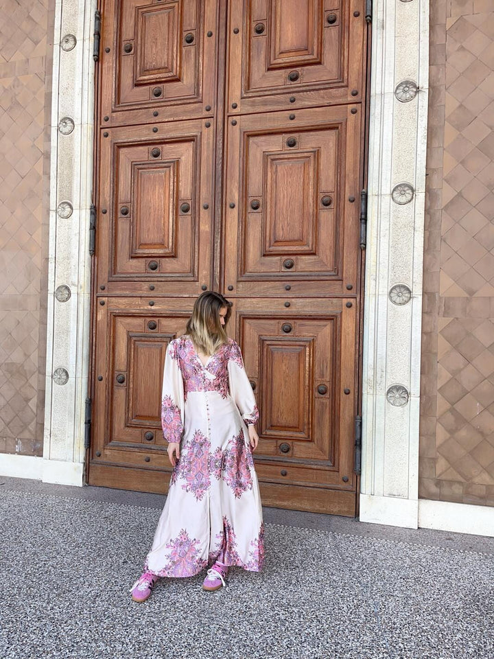 Forudbestilling - Noella - Lilith Maxi Dress 14790002 - 1422 - Drusella Print Kjoler 