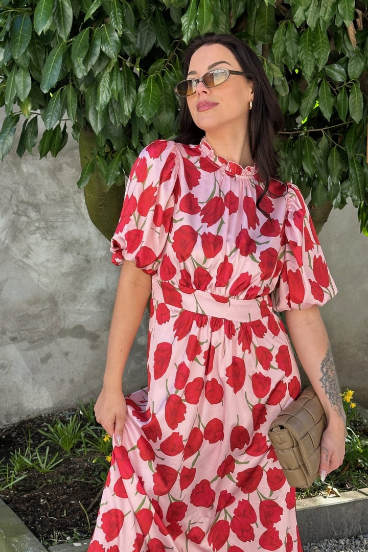 Forudbestilling - Noella - Ruth Dress - 1278 Tulip Print Kjoler 