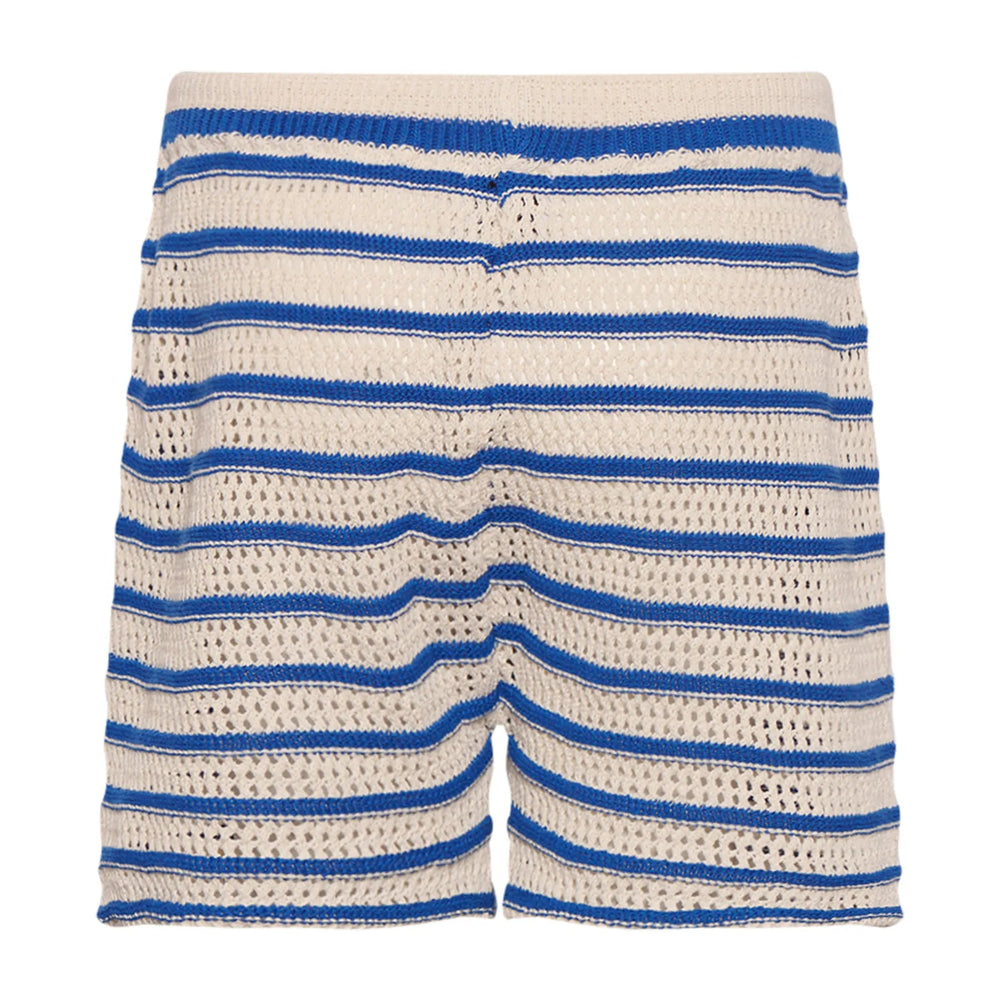 Forudbestilling - Noella - Shay Knit Shorts- Blue Stripe Shorts 