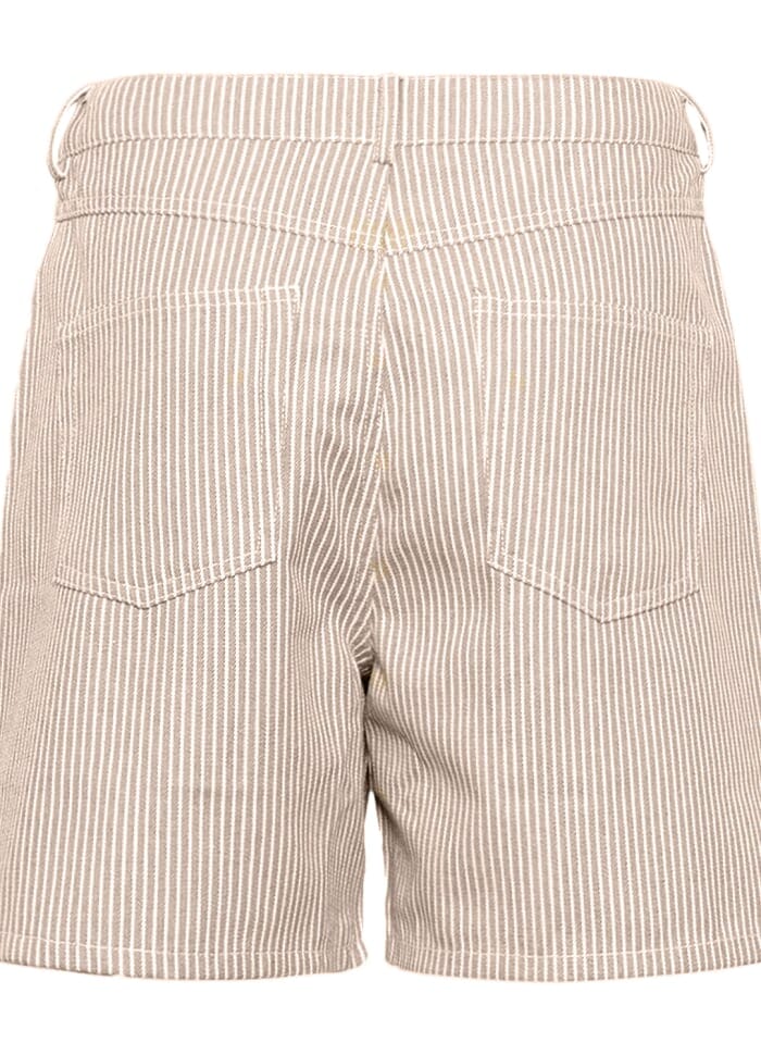 Forudbestilling - Noella - Spencer Shorts - 1092 Beige/White Shorts 