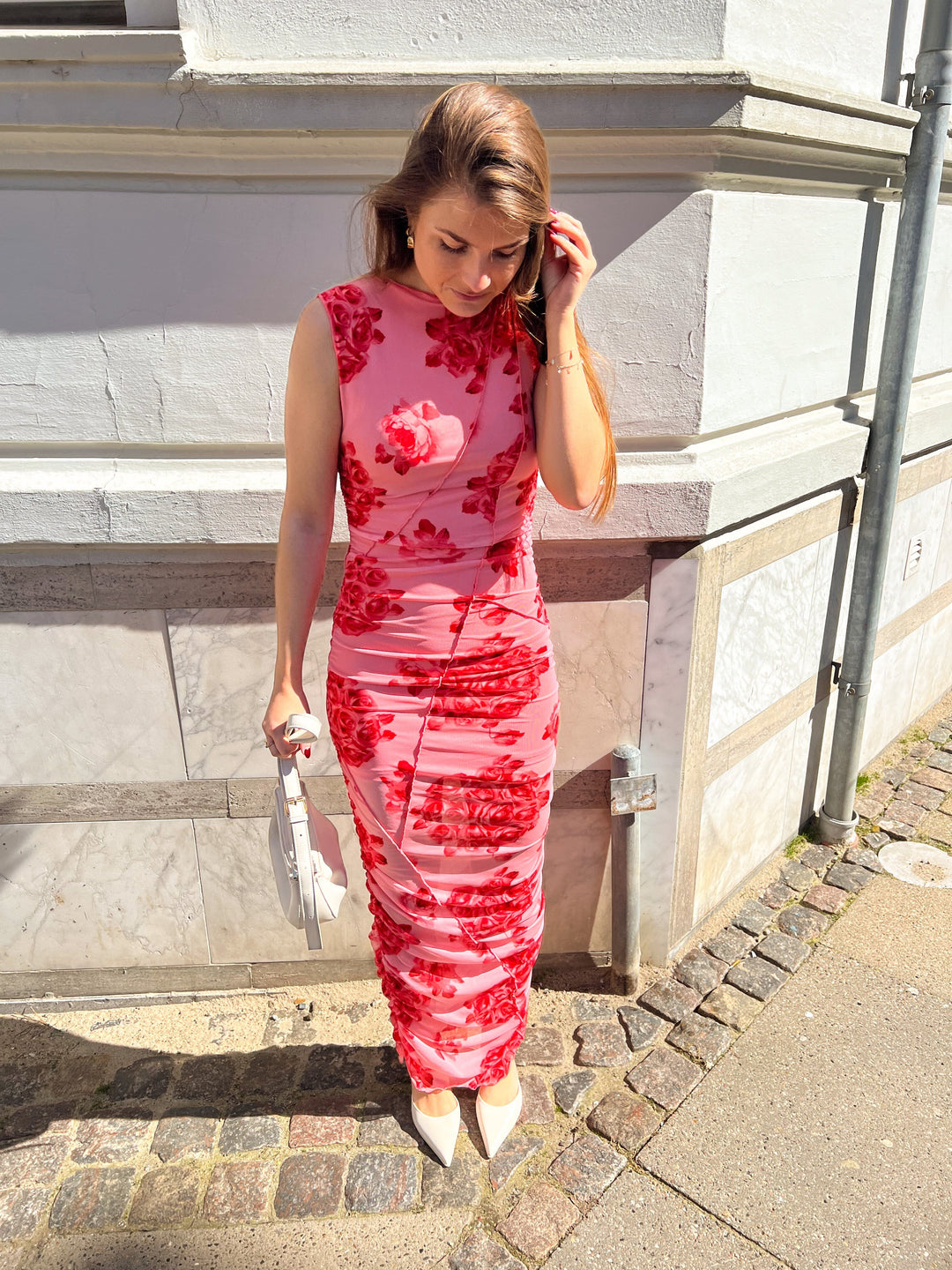 Forudbestilling - Noella - Sutton Dress - Rose Print Kjoler 