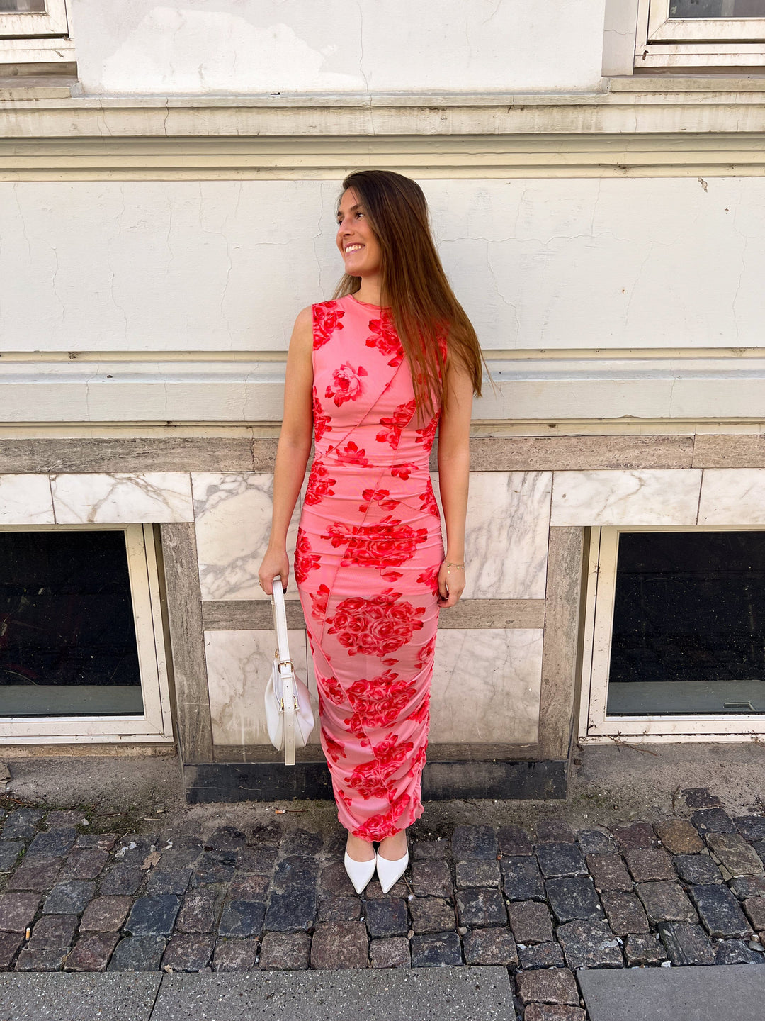 Forudbestilling - Noella - Sutton Dress - Rose Print Kjoler 