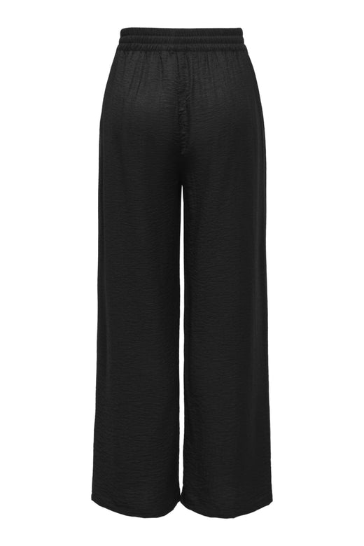 Forudbestilling - Only - Onllino Pull-Up Tie Pant Ox - 4938571 Black