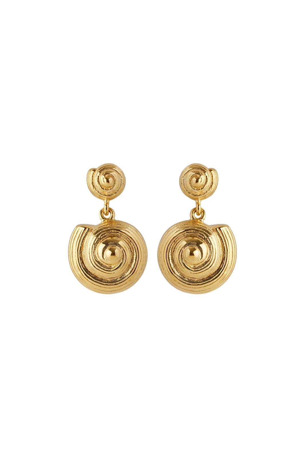 Forudbestilling - Pernille Corydon Jewellery - Reef Earrings - Gold Øreringe 