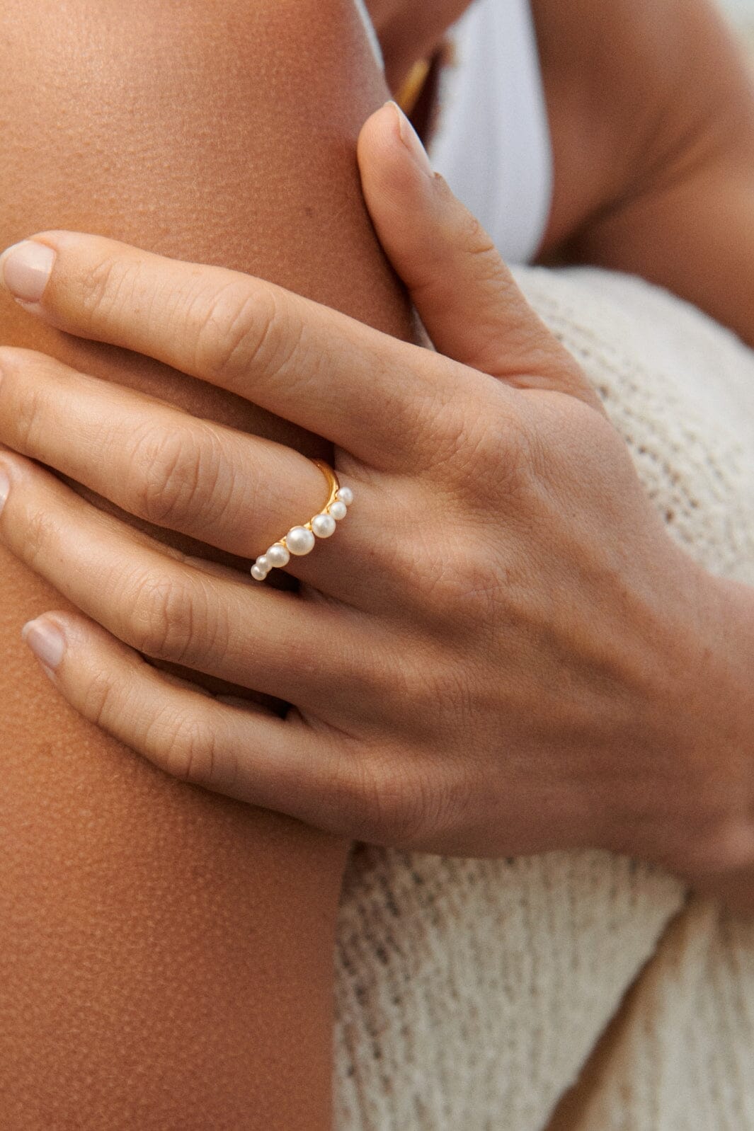 Forudbestilling - Pernille Corydon Jewellery - Sea Treasure Ring - Gold Ringe 