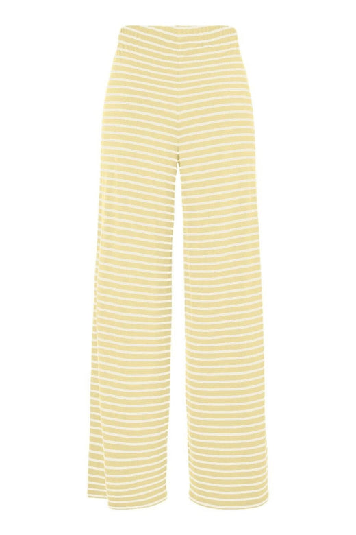 Pieces - Pcmonique Wide Pants - 4944921 French Vanilla Coconut Milk