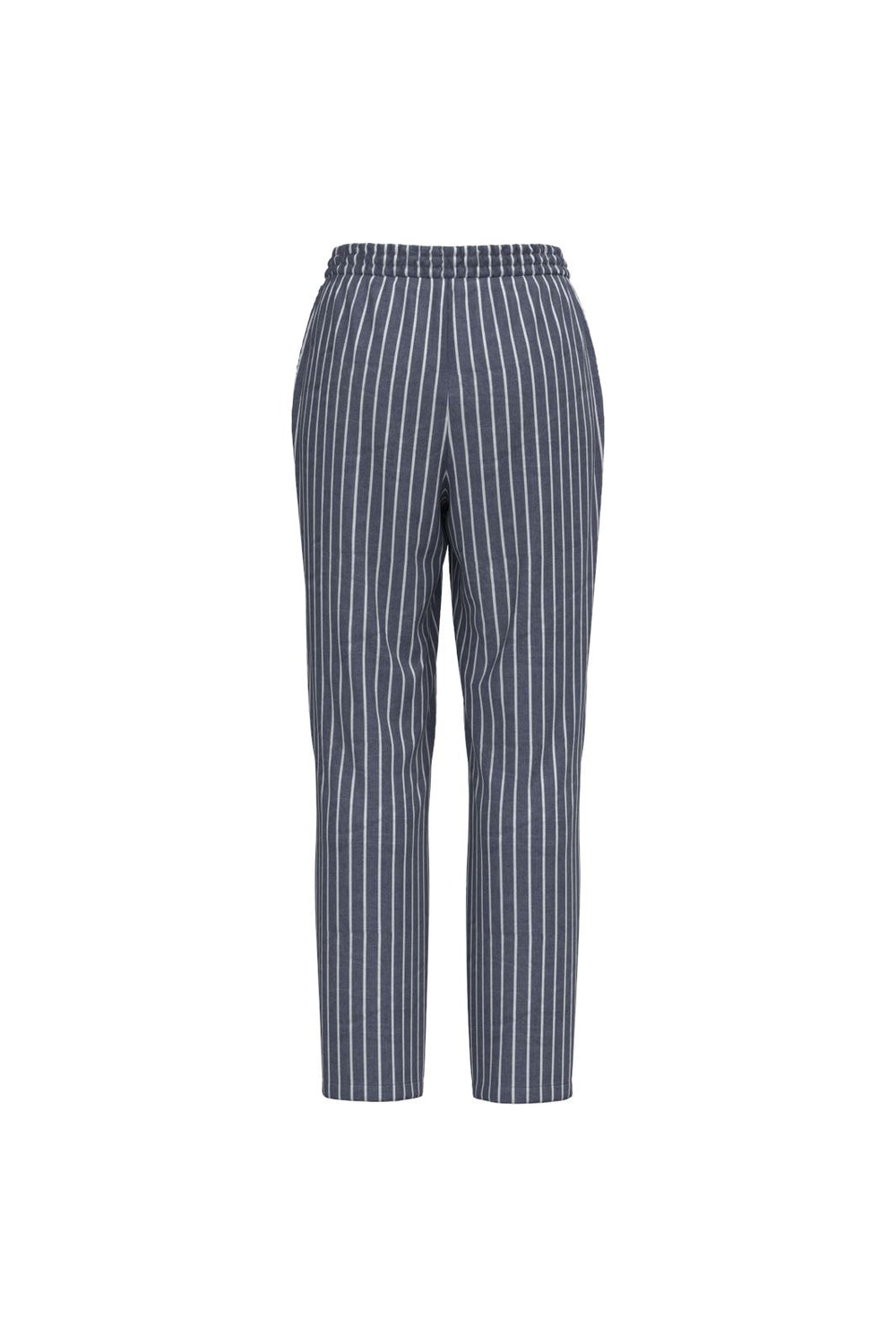 Pieces - Pcpenny Ankle Pants Pwp Mm - 4476877 Moonlight Blue Bright White