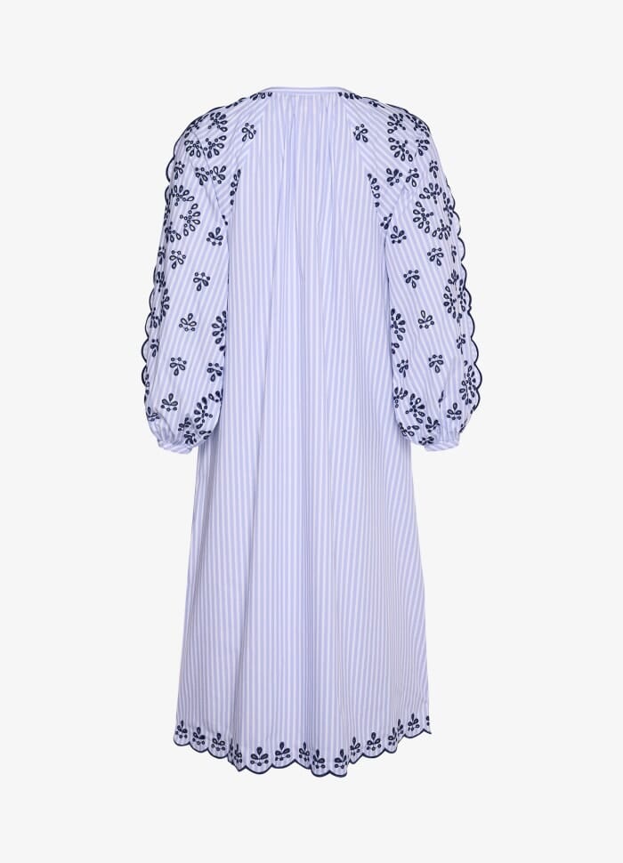 Forudbestilling - Sissel Edelbo - Elin Organic Cotton Dress SE 1196 - Ocean Kjoler 