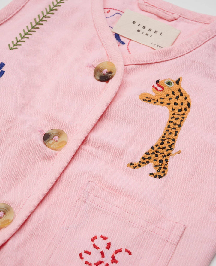 Forudbestilling - Sissel Edelbo - Ellie MINI Organic Cotton Vest SE 1251 - Pink Vest 