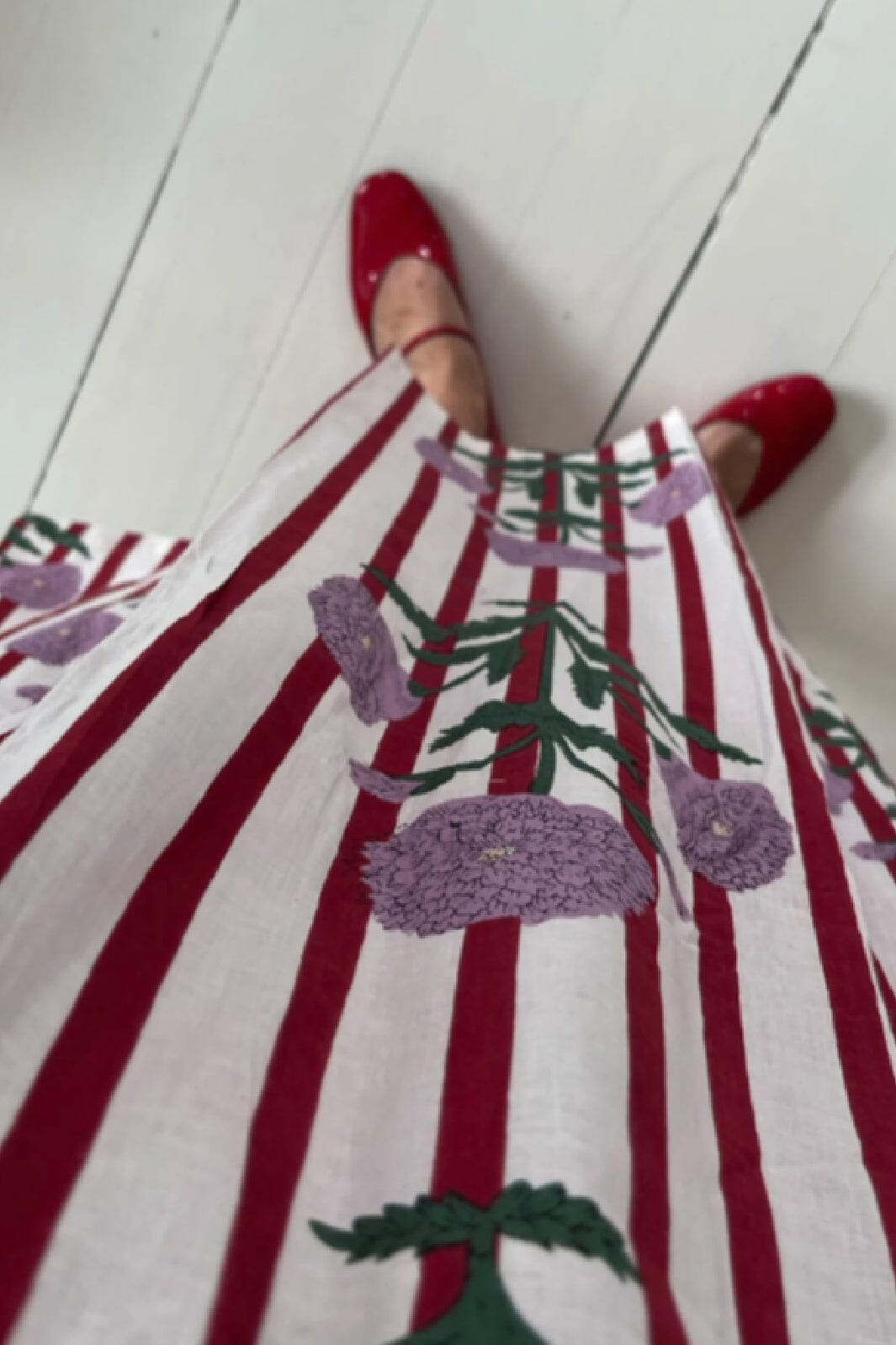 Forudbestilling - Sissel Edelbo - Lara Organic Cotton Dress SE 1361 - Purple Poppy Kjoler 