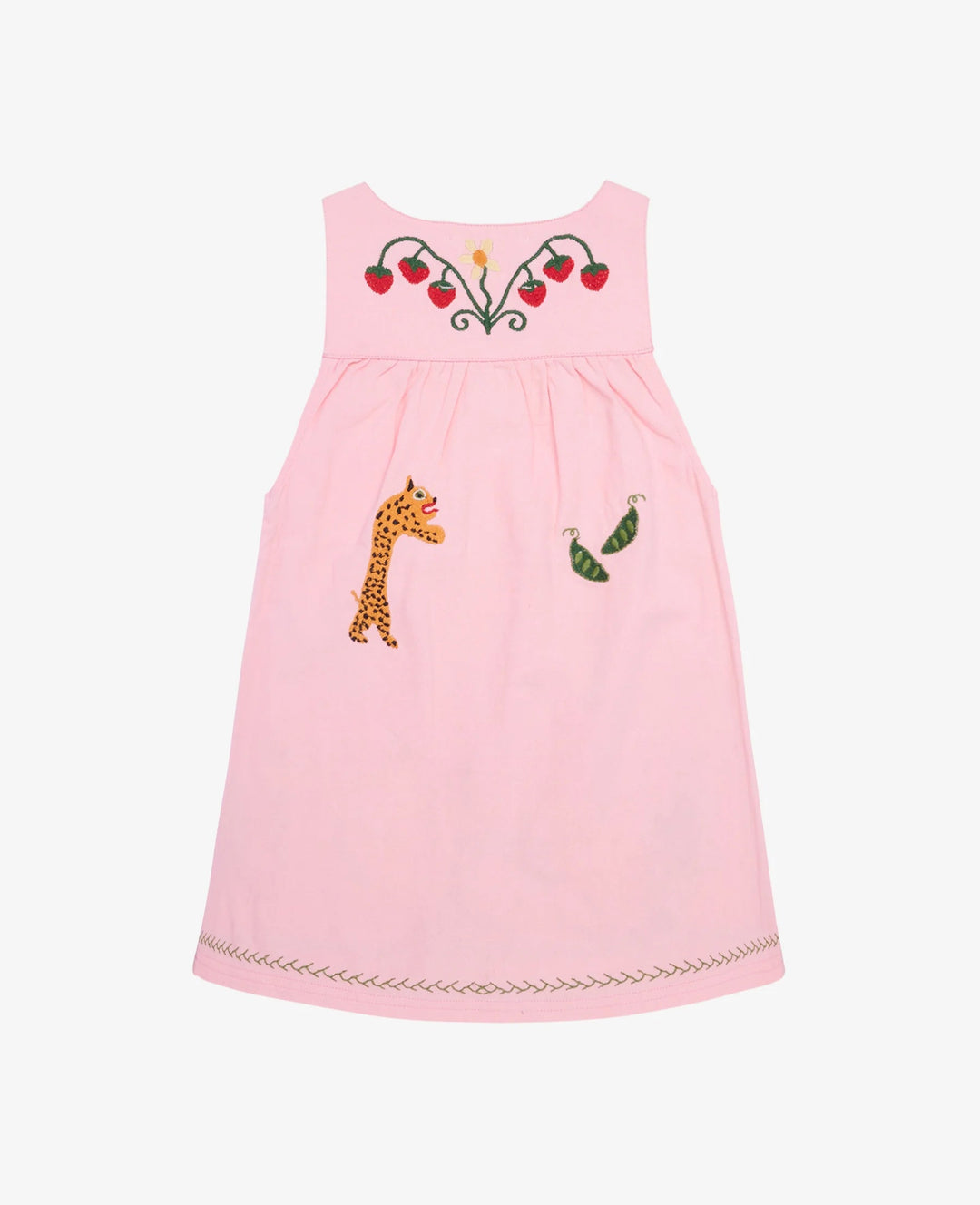Forudbestilling - Sissel Edelbo - Magda MINI Organic Cotton Dress SE 1263 - Pink Kjoler 