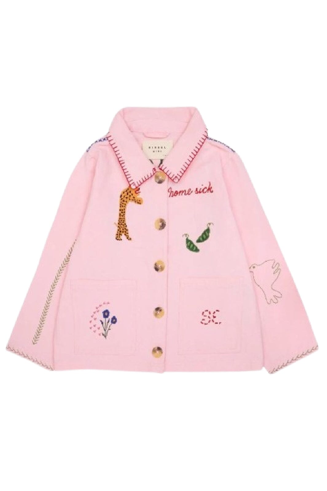Forudbestilling - Sissel Edelbo - My MINI Organic Cotton Jacket SE 1264 - Pink Jakker 