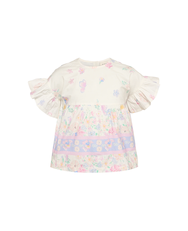 Forudbestilling - Sissel Edelbo - Pastel MINI Top SE 1546 - Pastel Bluser 