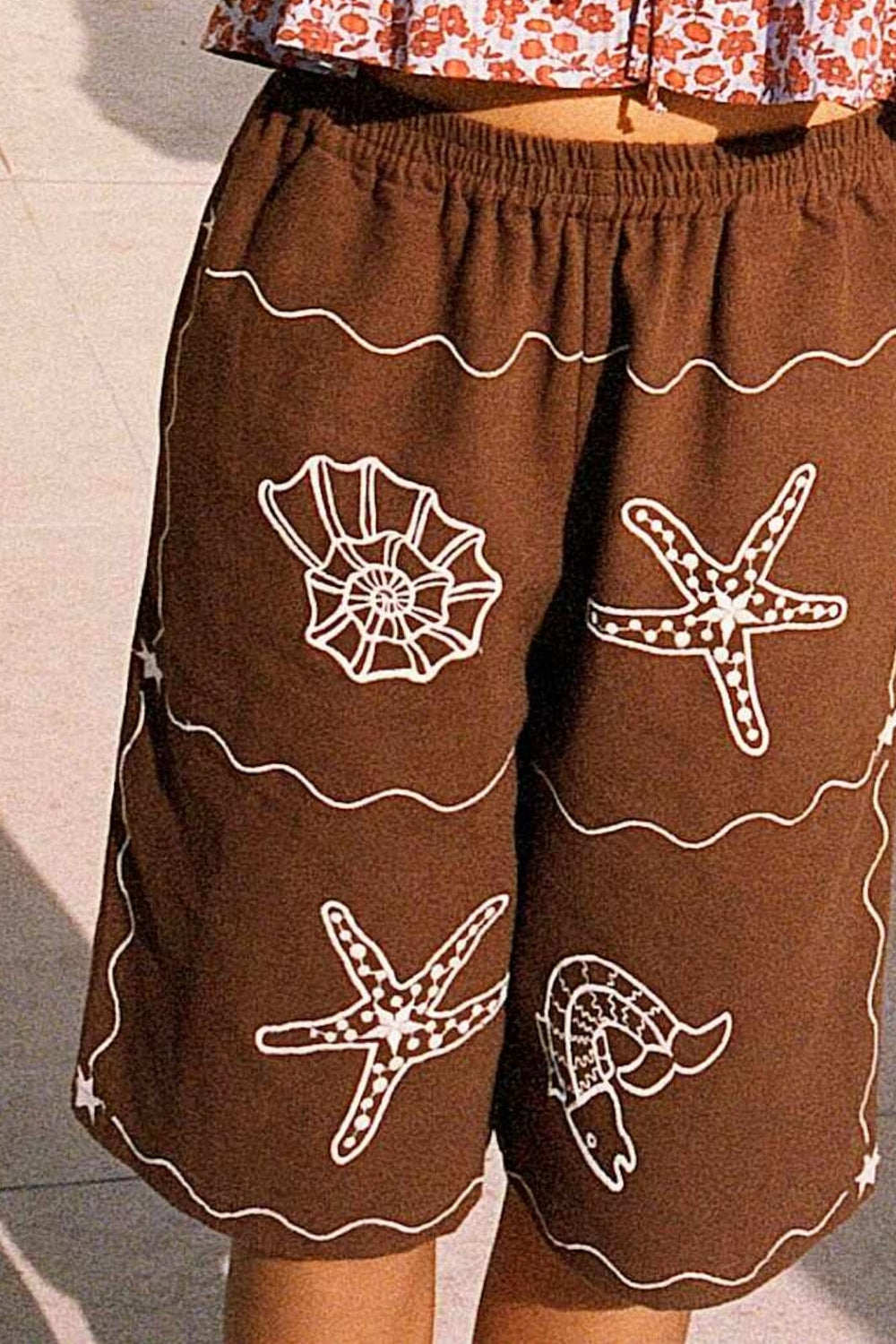 Sissel Edelbo - Seashell Shorts SE 1630 - Soft Brown