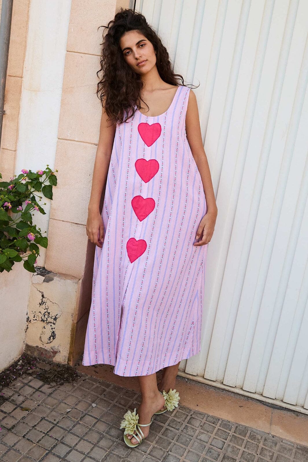 Sissel Edelbo - Sweetheart Dress SE 1632 - Vintage Rose