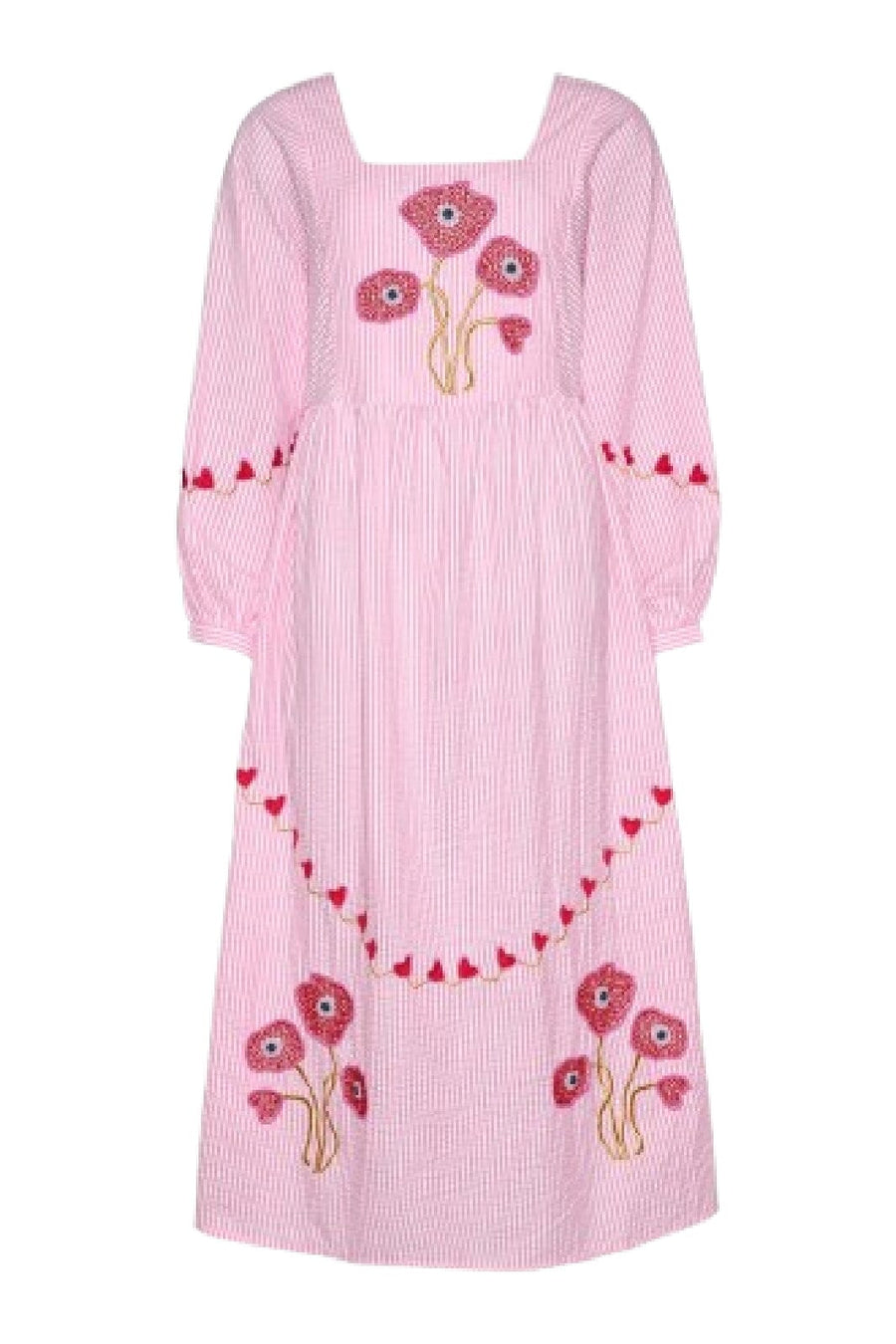 Sissel Edelbo - Elisabeth Dress SE 1899 - Rose Stripes