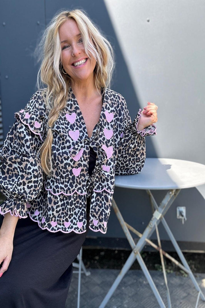 Forudbestilling - Sissel Edelbo x Molly&My - Martha Organic Cotton Top SE 1508 - Molly Bluser 