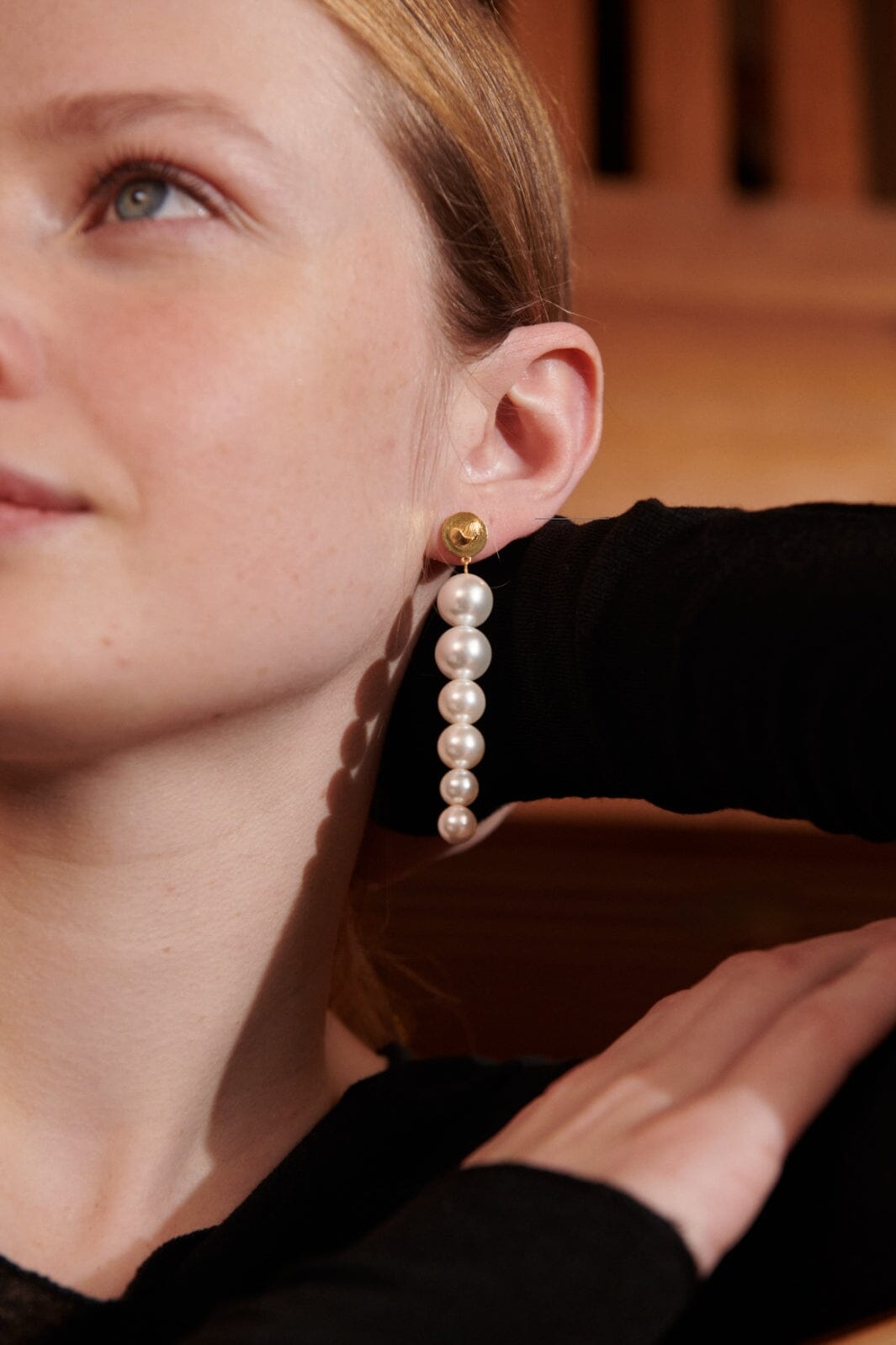 Forudbestilling - Sorelle Jewellery - Energy Earring - Forgyldt Øreringe 