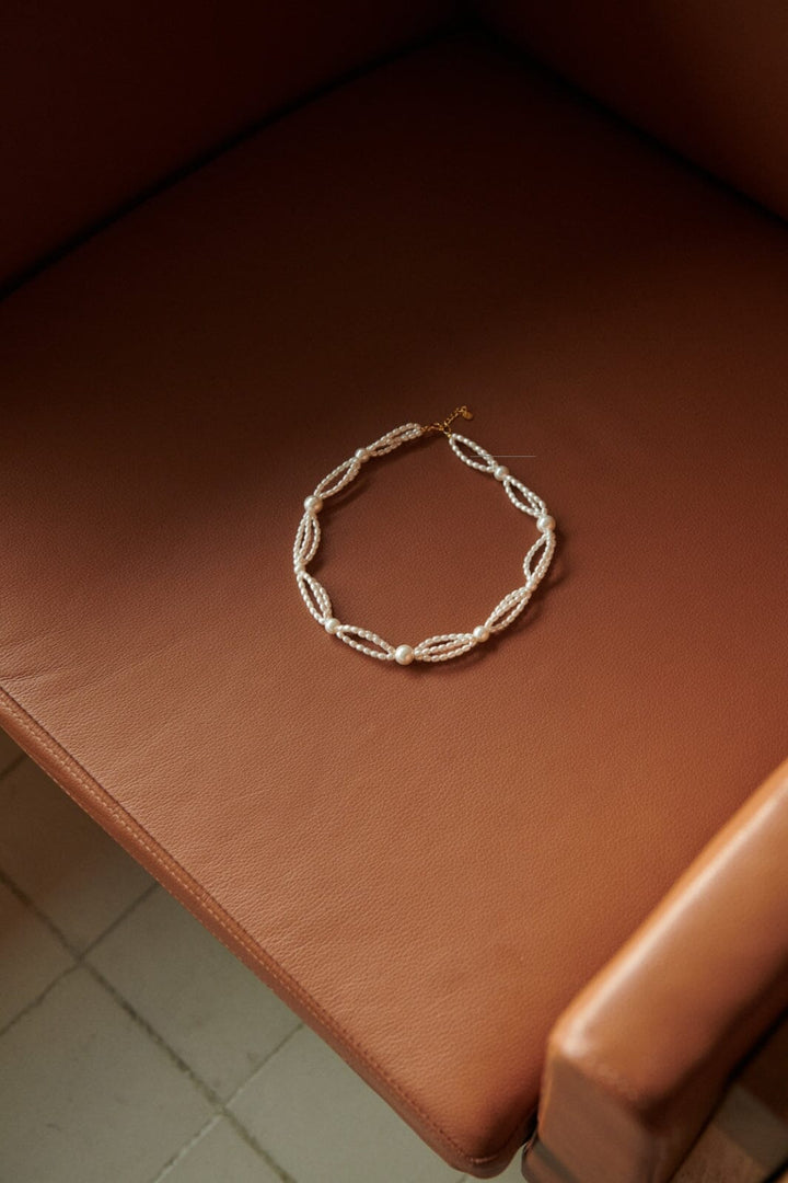 Forudbestilling - Sorelle Jewellery - Ripple Necklace - Forgyldt Halskæder 