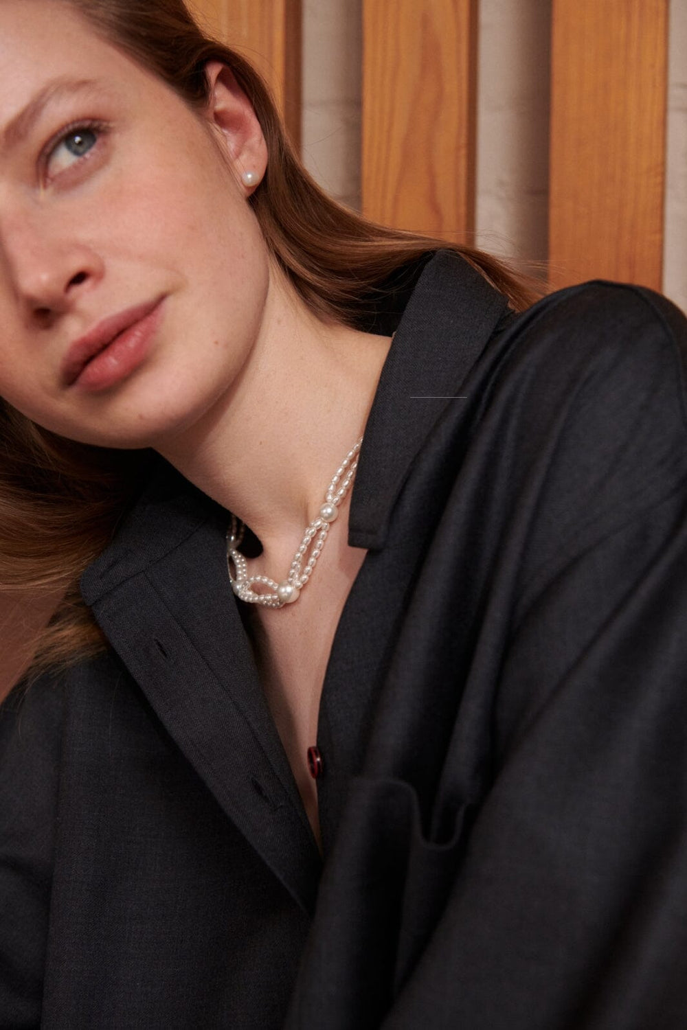 Forudbestilling - Sorelle Jewellery - Ripple Necklace - Forgyldt Halskæder 