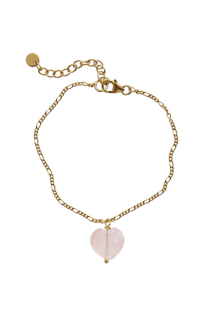Stine A - Amour Bracelet Rose Quartz - 3222-02-OS