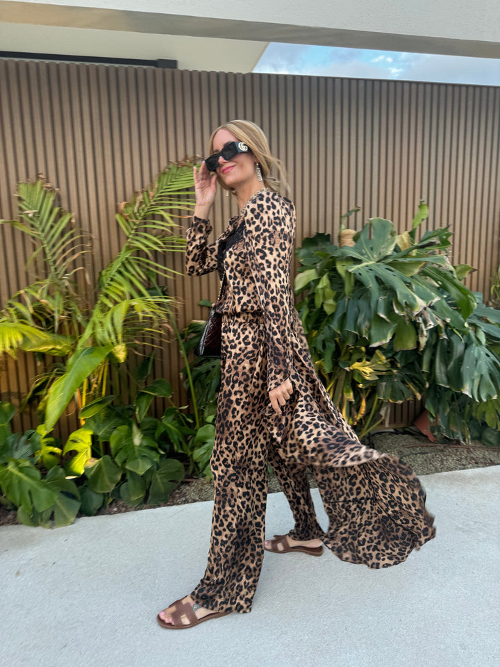 Forudbestilling - Valentin Studio - Comfy Leopard Pants - Leopard Bukser 