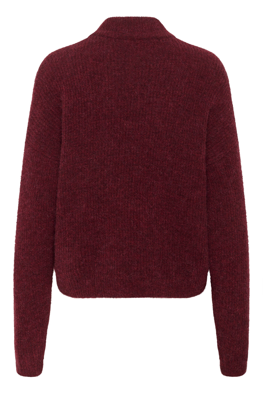 Gestuz - Alphagz Short Cardigan 10906463 - 107340 - Blood Red Mélange Cardigans 