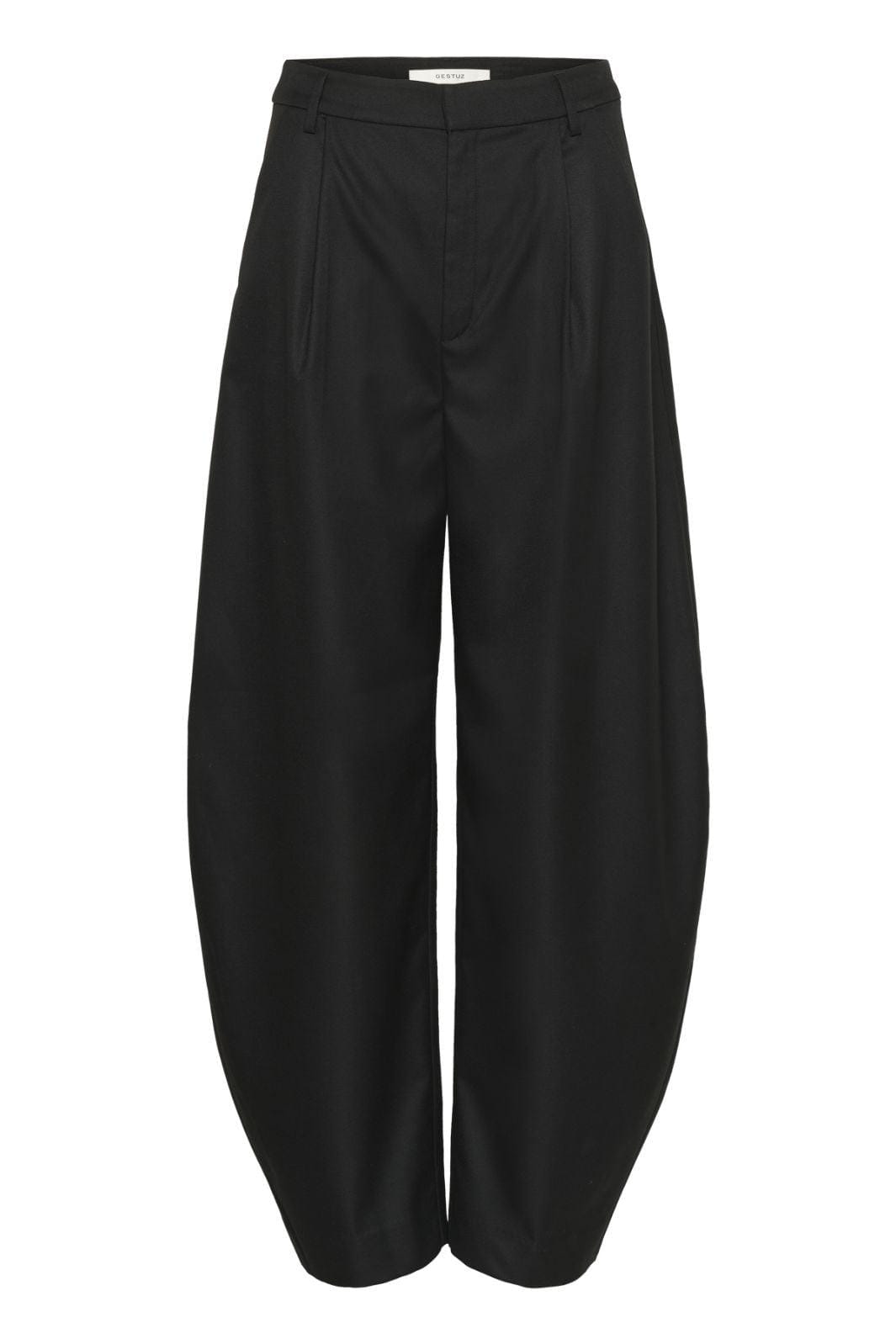 Gestuz - Gzcallia Barrel Pants 10910449 - 100017 - Black Bukser 