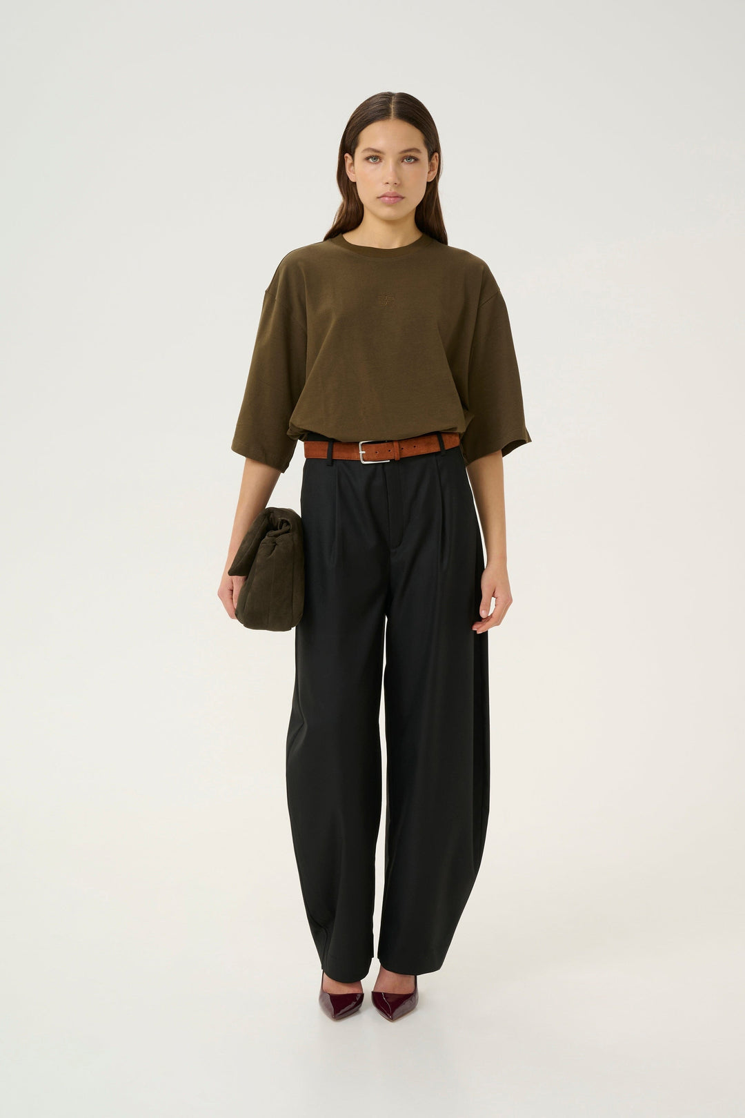 Gestuz - Gzdami Tee 10910545 - 108289 - Dark Beech T-shirts 