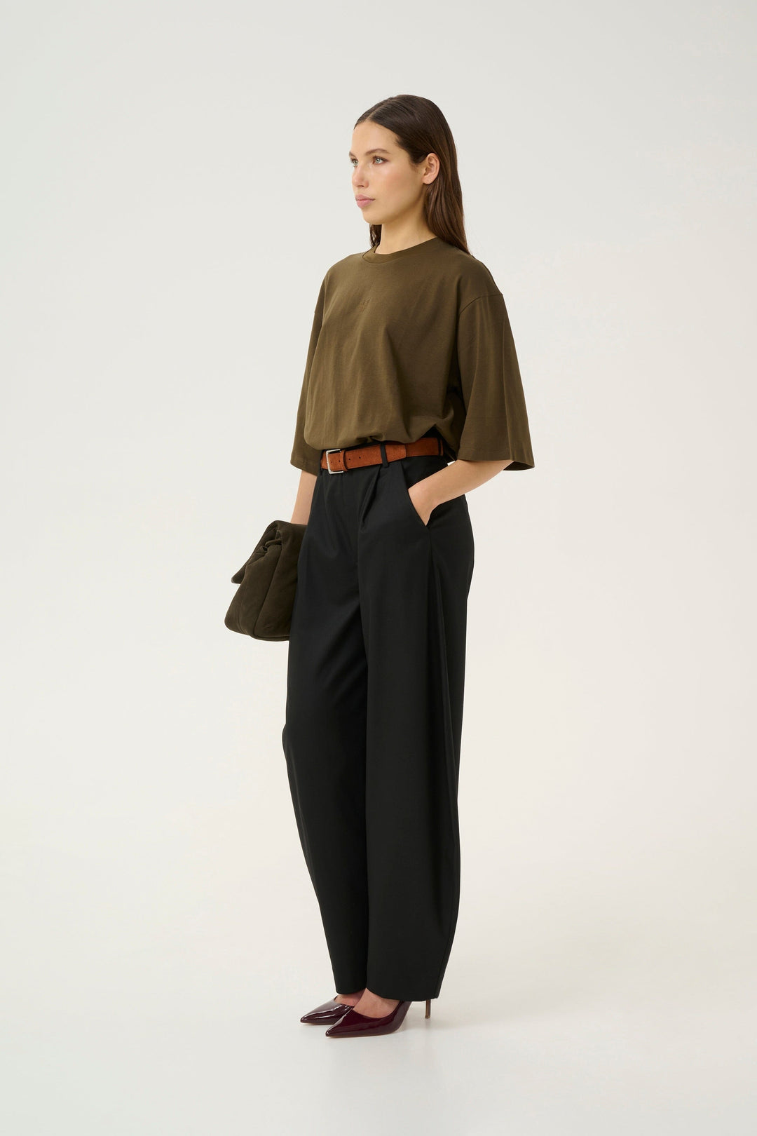 Gestuz - Gzdami Tee 10910545 - 108289 - Dark Beech T-shirts 