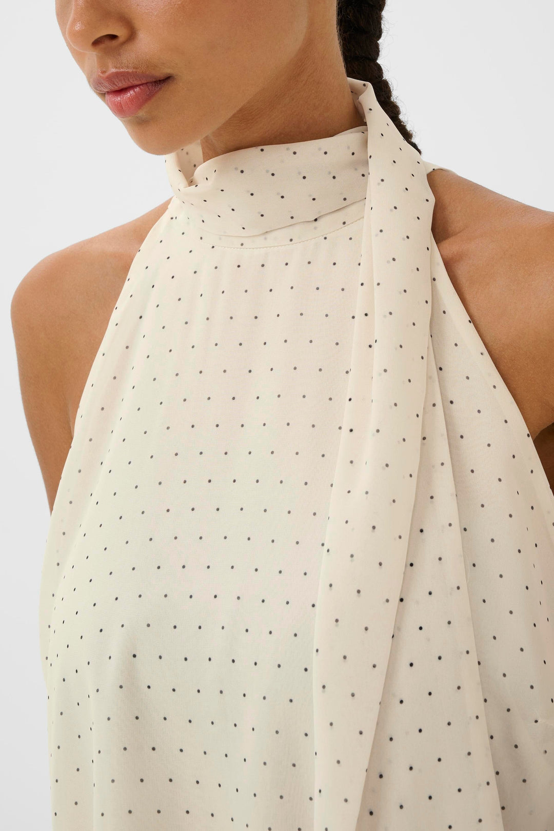 Gestuz - Gzdorah P Top 10911149 - 109386 - Birch Dot Bluser 