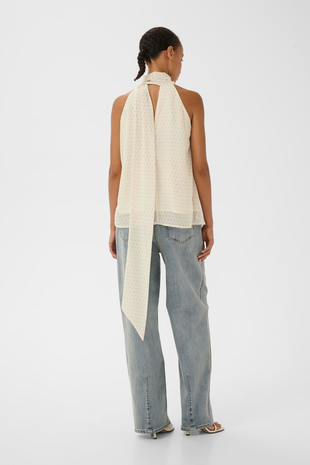 Gestuz - Gzdorah P Top 10911149 - 109386 - Birch Dot Bluser 