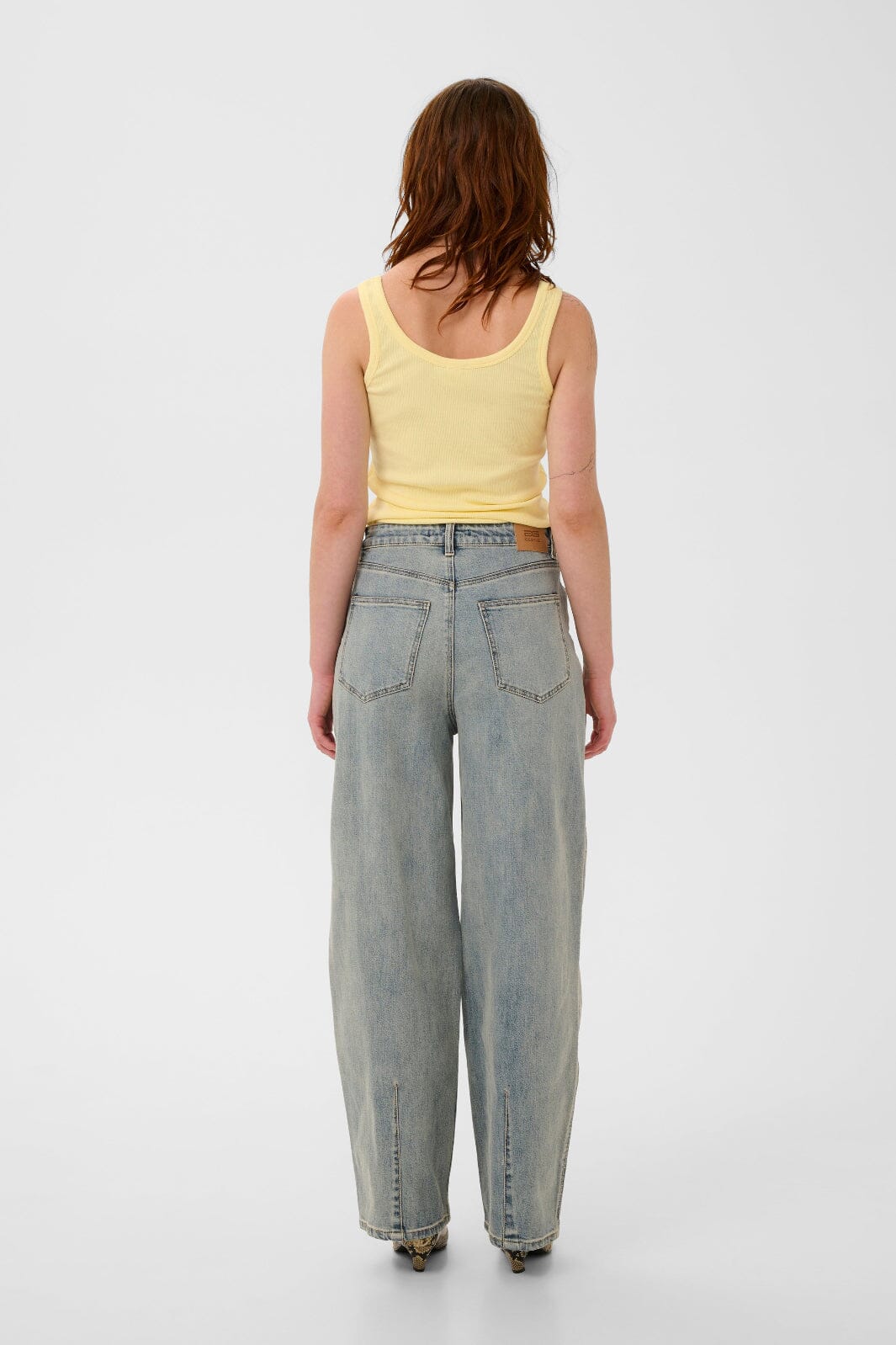 Gestuz - Gzdrew Logo Top 2.0 10910067 - 120722 - French Vanilla Toppe 