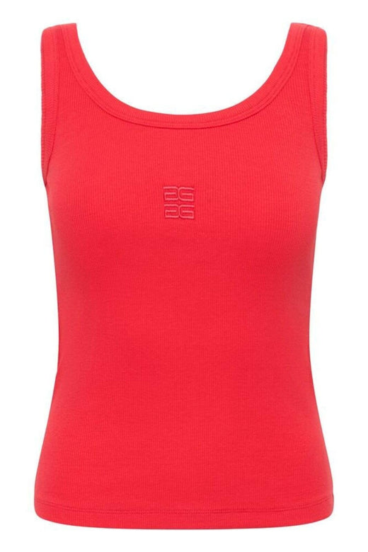 Gestuz - Gzdrew Logo Top 2.0 10910067 - 181660 - Tomato Toppe 