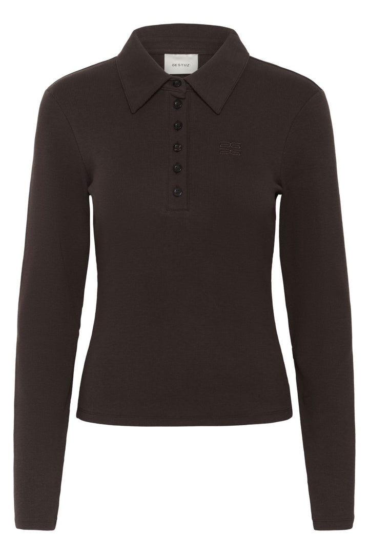 Gestuz - Gzdrew Ls Polo Top 10910690 - 191106 - Molé Bluser 