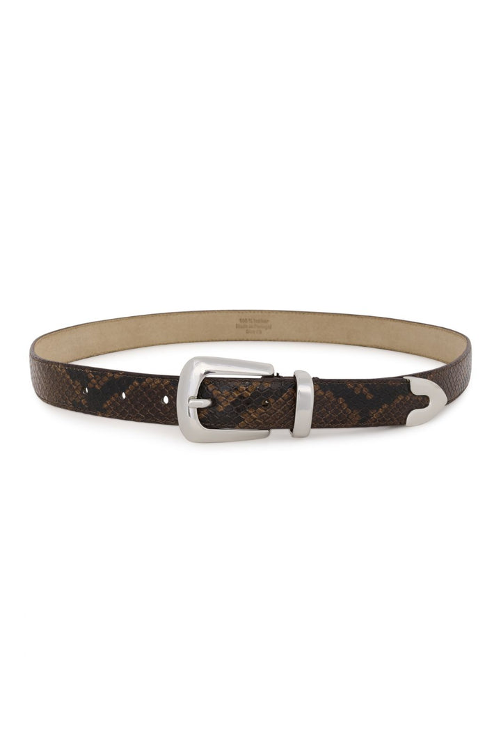 Gestuz - Gzfilua Belt 10910827 - 100626 - Brown Snake Bælter 