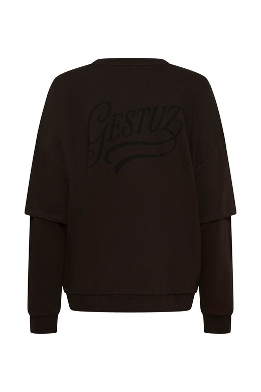 Gestuz - Gzgilsa Layered Sweatshirt 10911484 - 191018 - Ganache