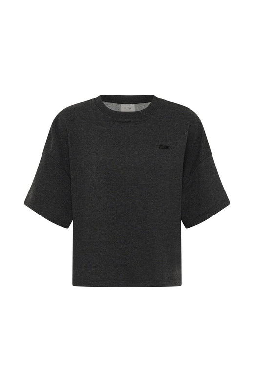 Gestuz - Gzgilsa Sweat Tee 10911090 - 109842 - Deep Grey Melange