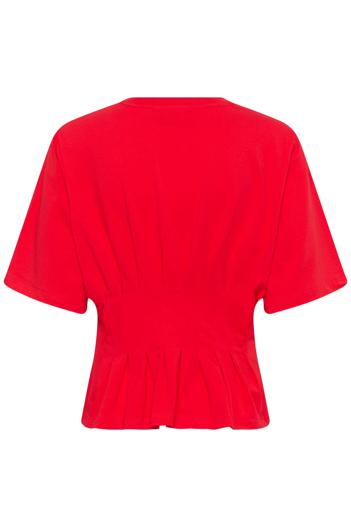 Gestuz - Gzinez Tee 10910147 - 181660 - Tomato Bluser 