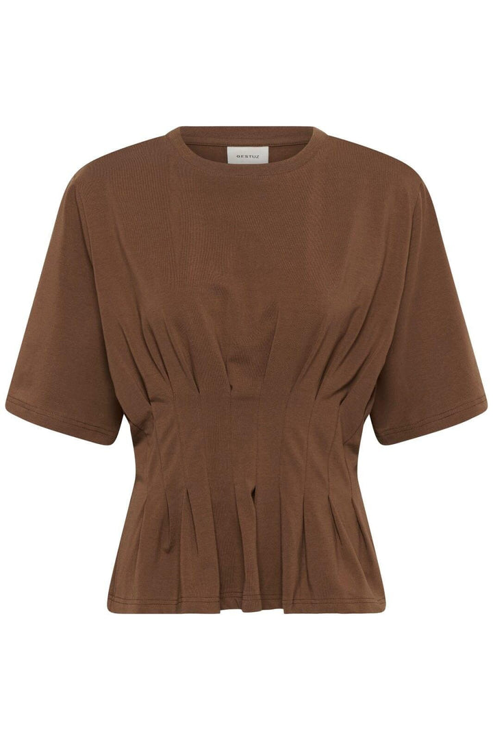 Gestuz - Gzinez Tee 10910147 - 190916 - Rain Drum Bluser 