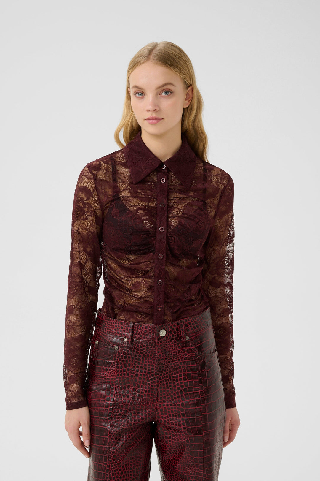 Gestuz - Gzleala Shirt 10910526 - 108291 - Aronia Skjorter 
