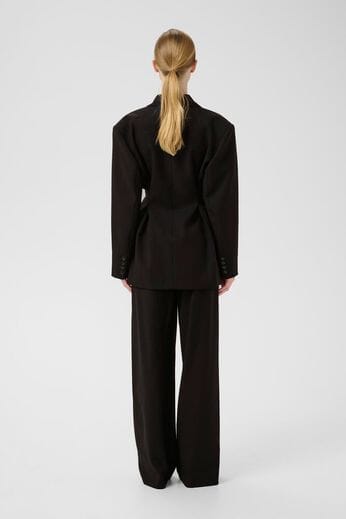 Gestuz - Gzpaula Waist Blazer 10910626 - 100017 - Black Blazere 