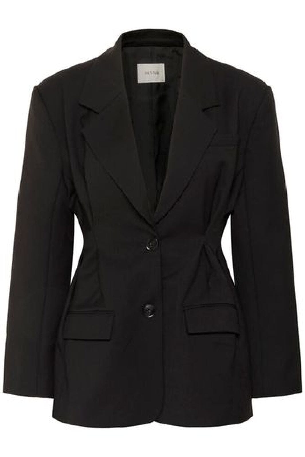 Gestuz - Gzpaula Waist Blazer 10910626 - 100017 - Black Blazere 