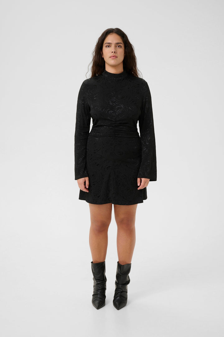 Gestuz - Gzrosia Short Dress 10910606 - 100017 - Black Kjoler 