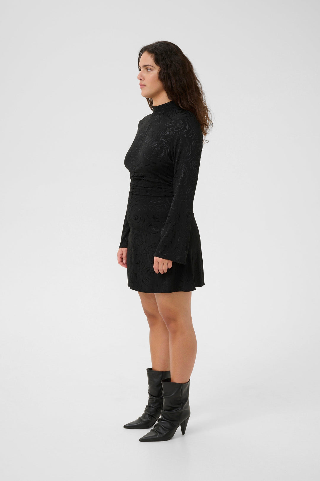 Gestuz - Gzrosia Short Dress 10910606 - 100017 - Black Kjoler 
