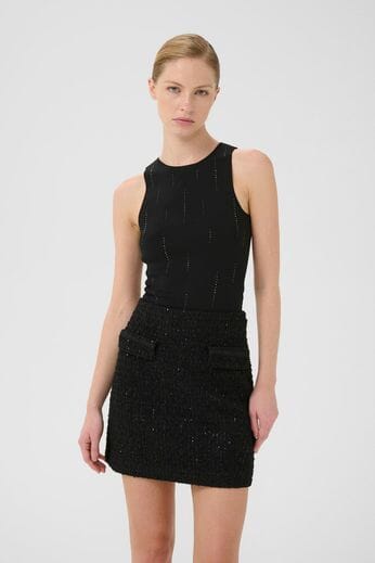 Gestuz - Gzsaya Top 10910781 - 100017 - Black Toppe 