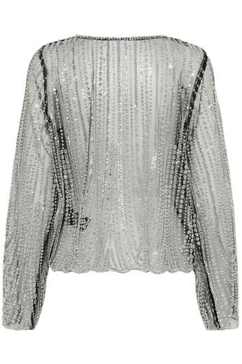 Gestuz - Gzsibba Blouse 10910698 - 103434 - Black/Silver Bluser 