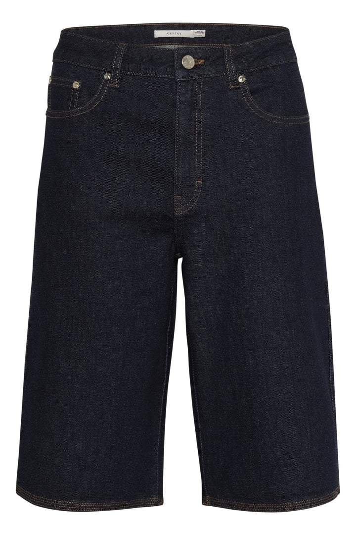 Gestuz - Gzsummer Long Shorts 10910456 - 107896 - Unwashed Denim Shorts 